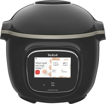 The Good Guys Tefal Cook4Me Touch Wi-Fi - Black offer