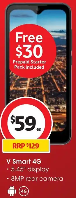 Coles V Smart 4G offer