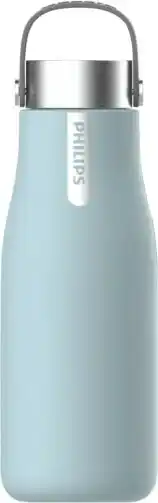 Philips GoZero Smart UV Water Bottle 590ml - Blue