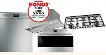 The Good Guys Smeg Cooking Package offer