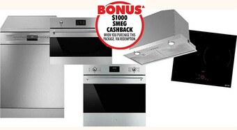 The Good Guys Smeg Kitchen Package offer
