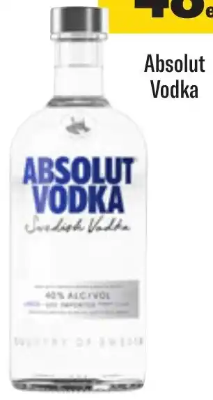 Coles Absolut Vodka offer