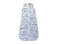 Baby Bunting Plum Cotton Muslin Sleeping Bag 0.5 Tog Gentle Jungle 3-12 Months offer