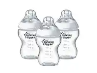 Baby Bunting Tommee Tippee Closer To Nature Bottles - 260ml - 3 Pack offer