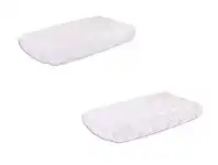 Baby Bunting The Peanut Shell Tons Of Love Bassinet Fitted Sheet 2 Pack offer