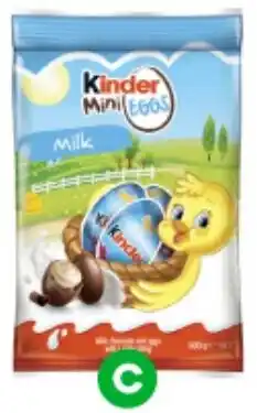 Woolworths C Kinder Milk Chocolate Mini Eggs 100g offer