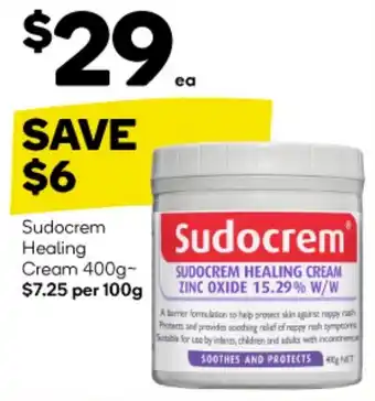 Woolworths Sudocrem Healing Cream 400g- offer