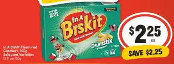 In A Biskit Flavoured Crackers 160g Selected Varieties