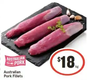 IGA Australian Pork Fillets offer