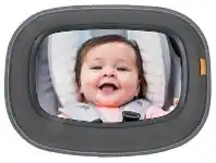 Brica Baby In Sight Soft-Touch Auto Mirror - Grey