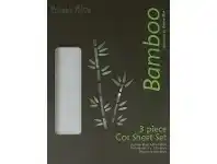Baby Bunting Bubba Blue Bamboo Cot Sheet Set offer