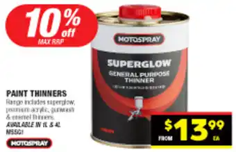 PAINT THINNERS