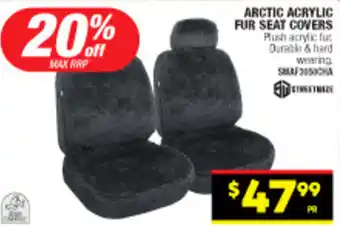 Autopro ARCTIC ACRYLIC FUR SEAT COVERS offer