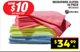Autopro MICROFIBRE CLOTHS 50 PIECE offer