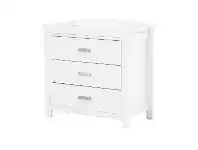 Baby Bunting Tasman Eco Capri 3-Drawer Chest White offer