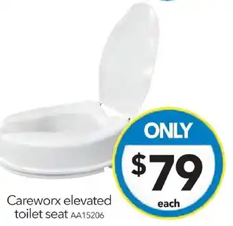 Cheap as Chips Careworx elevated toilet seat offer