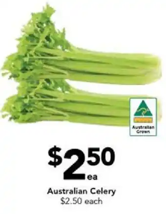 Drakes Australian Celery offer