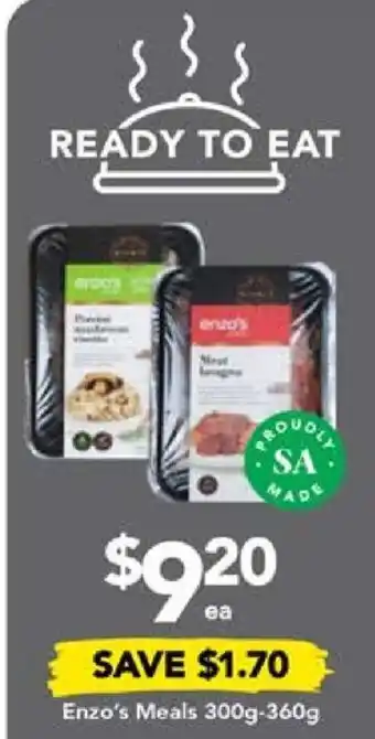 Drakes Enzo's Meals 300g-360g offer