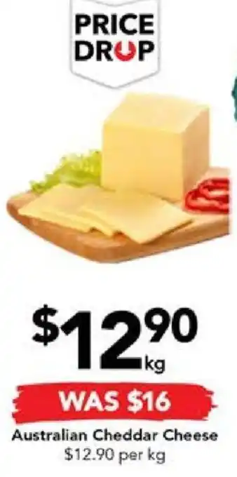 Drakes Australian Cheddar Cheese offer