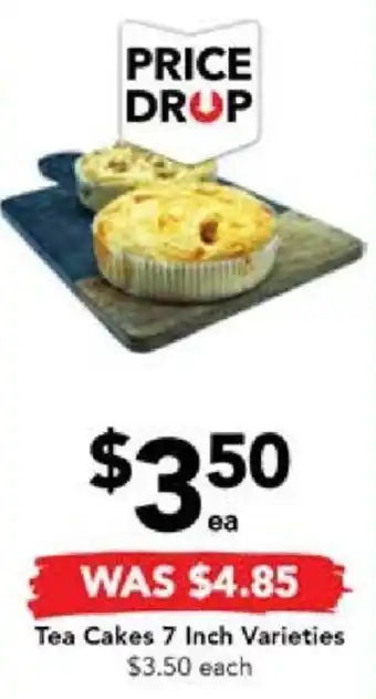 Drakes Tea Cakes 7 Inch Varieties offer