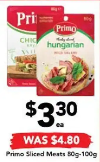 Drakes Primo Sliced Meats 80g-100g offer