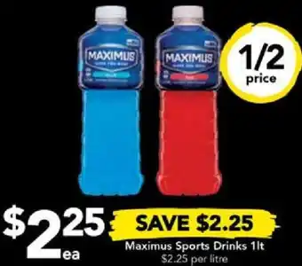 Drakes Maximus Sports Drinks 1lt offer
