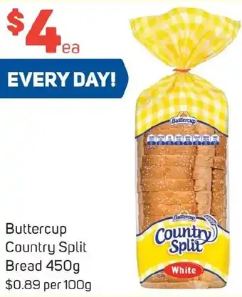 Foodland Buttercup Country Split Bread 450g offer