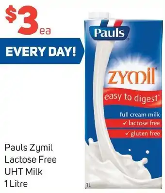 Foodland Pauls Zymil Lactose Free UHT Milk 1 Litre offer