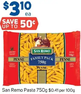 Foodland San Remo Pasta 750g offer