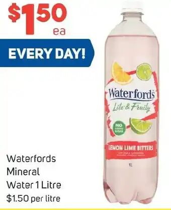 Foodland Waterfords Mineral Water 1 Litre offer