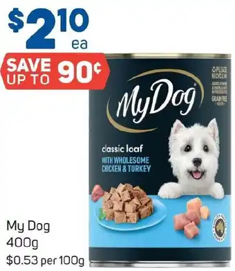 Foodland My Dog 400g offer