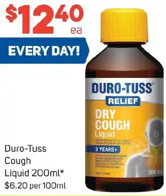 Foodland Duro-Tuss Cough Liquid 200ml offer