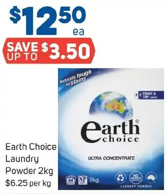 Foodland Earth Choice Laundry Powder 2kg offer