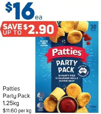 Foodland Patties Party Pack 1.25kg offer