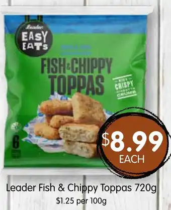 Spudshed Leader Fish & Chippy Toppas 720g offer