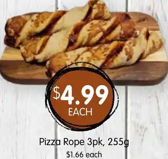 Spudshed Pizza Rope 3pk, 255g offer