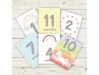 Baby Bunting The Peanut Shell Rainbow Sprinkles Milestone Cards offer