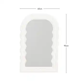 Pillow Talk Olivia Scallop Mirror by M.U.S.E offer