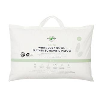 Aldi duck shop feather pillows