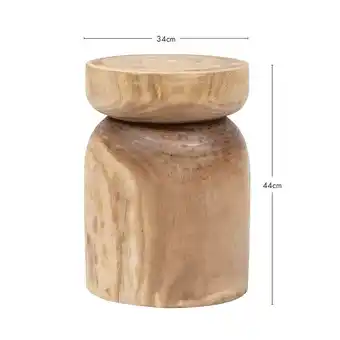 Pillow Talk Kobe Wooden Stool by M.U.S.E offer