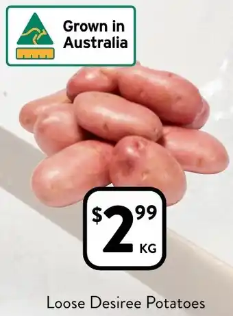 Foodworks Loose Desiree Potatoes offer
