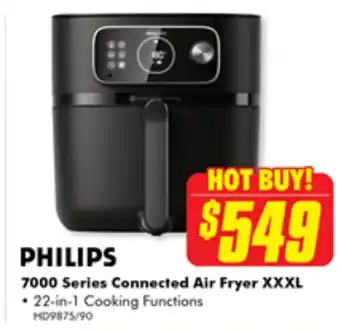 The Good Guys PHILIPS 7000 Series Connected Air Fryer XXXL offer