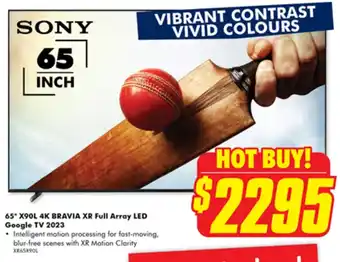 The Good Guys 65" X90L 4K BRAVIA XR Full Array LED Google TV 2023 offer