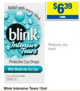 Blink Intensive Tears 15ml
