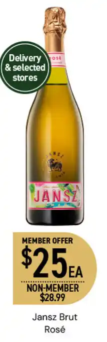 Dan Murphy's Jansz Brut Rosé offer