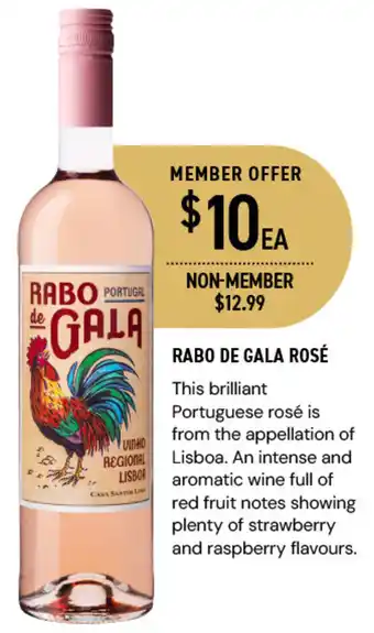 Dan Murphy's RABO DE GALA ROSÉ offer