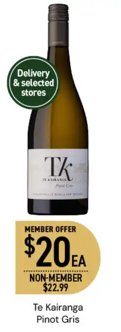Te Kairanga Pinot Gris
