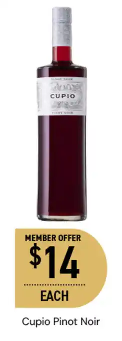Dan Murphy's Cupio Pinot Noir offer