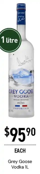 Dan Murphy's Grey Goose Vodka 1L offer