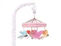 Baby Bunting The Peanut Shell Whisper Butterfly Mobile offer